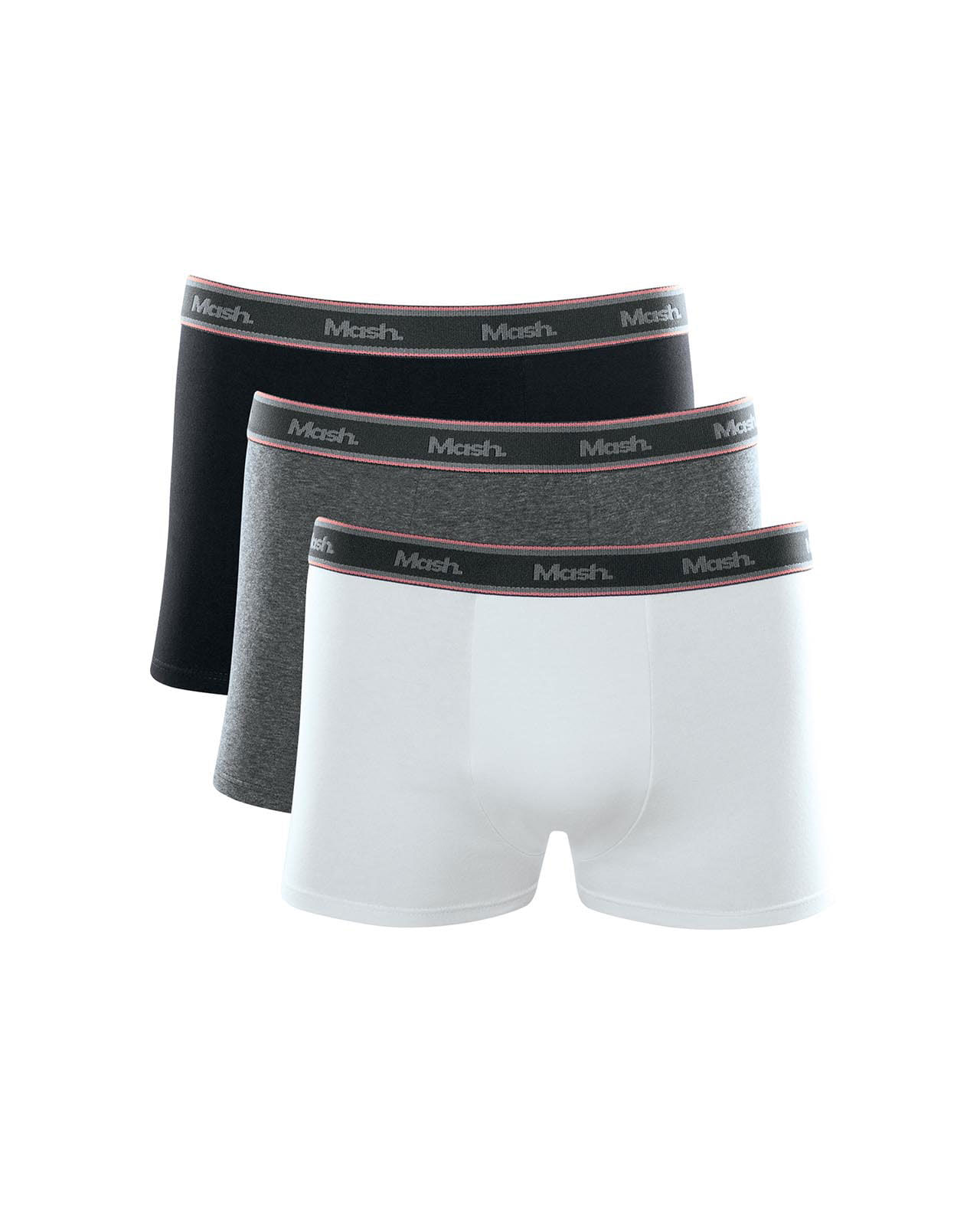 Kit 3 Cuecas Boxer Cotton Azul Marinho