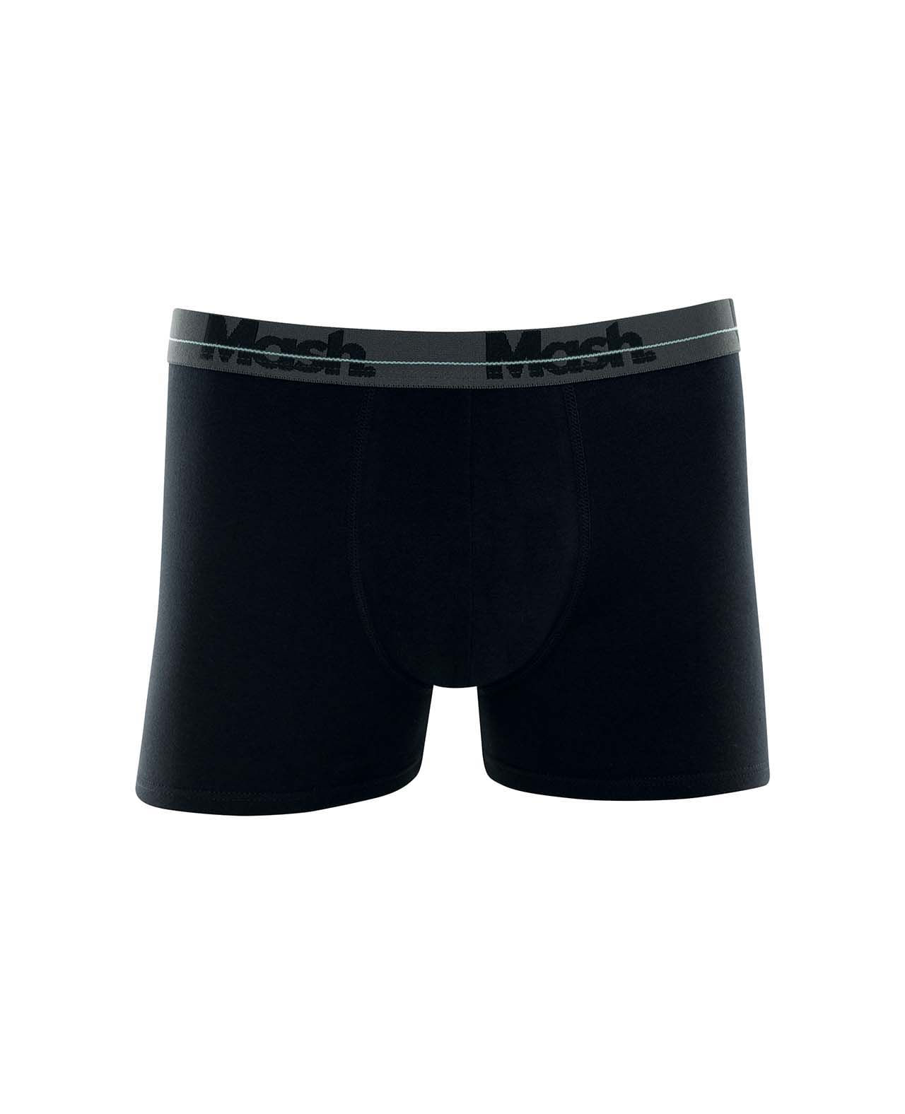 Cueca Boxer Cotton Azul Jeans Escuro